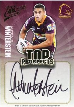 2009 Select Classic - Top Prospects #TP1 Antonio Winterstein Front